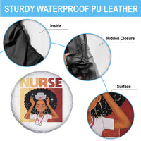 Strong Black Nurse Spare Tire Cover Black History Medical Professional Gift - Wonder Print Shop