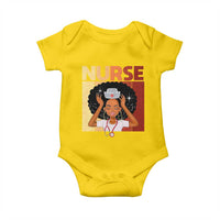 Strong Black Nurse Baby Onesie Black History Medical Professional Gift - Wonder Print Shop
