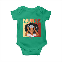 Strong Black Nurse Baby Onesie Black History Medical Professional Gift - Wonder Print Shop