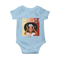 Strong Black Nurse Baby Onesie Black History Medical Professional Gift - Wonder Print Shop