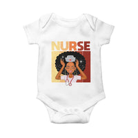 Strong Black Nurse Baby Onesie Black History Medical Professional Gift - Wonder Print Shop