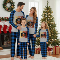 Strong Black Nurse Plaid Pajama Set Black History Medical Professional Gift - Wonder Print Shop