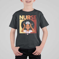Strong Black Nurse T Shirt For Kid Black History Medical Professional Gift - Wonder Print Shop