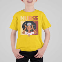 Strong Black Nurse T Shirt For Kid Black History Medical Professional Gift - Wonder Print Shop