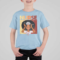 Strong Black Nurse T Shirt For Kid Black History Medical Professional Gift - Wonder Print Shop