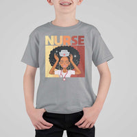 Strong Black Nurse T Shirt For Kid Black History Medical Professional Gift - Wonder Print Shop