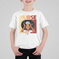 Strong Black Nurse T Shirt For Kid Black History Medical Professional Gift - Wonder Print Shop