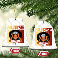 Strong Black Nurse Ceramic Ornament Black History Medical Professional Gift - Wonder Print Shop