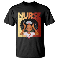 Strong Black Nurse T Shirt Black History Medical Professional Gift - Wonder Print Shop