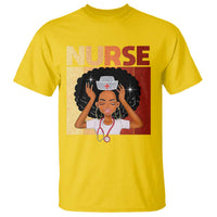 Strong Black Nurse T Shirt Black History Medical Professional Gift - Wonder Print Shop