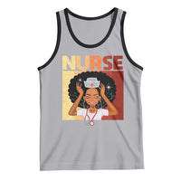 Strong Black Nurse Tank Top Black History Medical Professional Gift - Wonder Print Shop