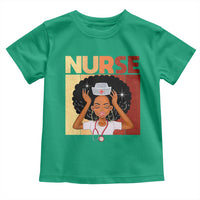 Strong Black Nurse Toddler T Shirt Black History Medical Professional Gift - Wonder Print Shop