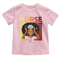 Strong Black Nurse Toddler T Shirt Black History Medical Professional Gift - Wonder Print Shop