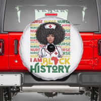I Am Black History Spare Tire Cover Black History Month Nurse Gift - Wonder Print Shop
