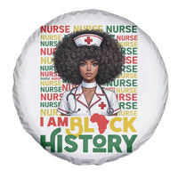 I Am Black History Spare Tire Cover Black History Month Nurse Gift - Wonder Print Shop