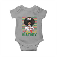 I Am Black History Baby Onesie Black History Month Nurse Gift - Wonder Print Shop