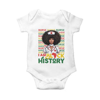 I Am Black History Baby Onesie Black History Month Nurse Gift - Wonder Print Shop