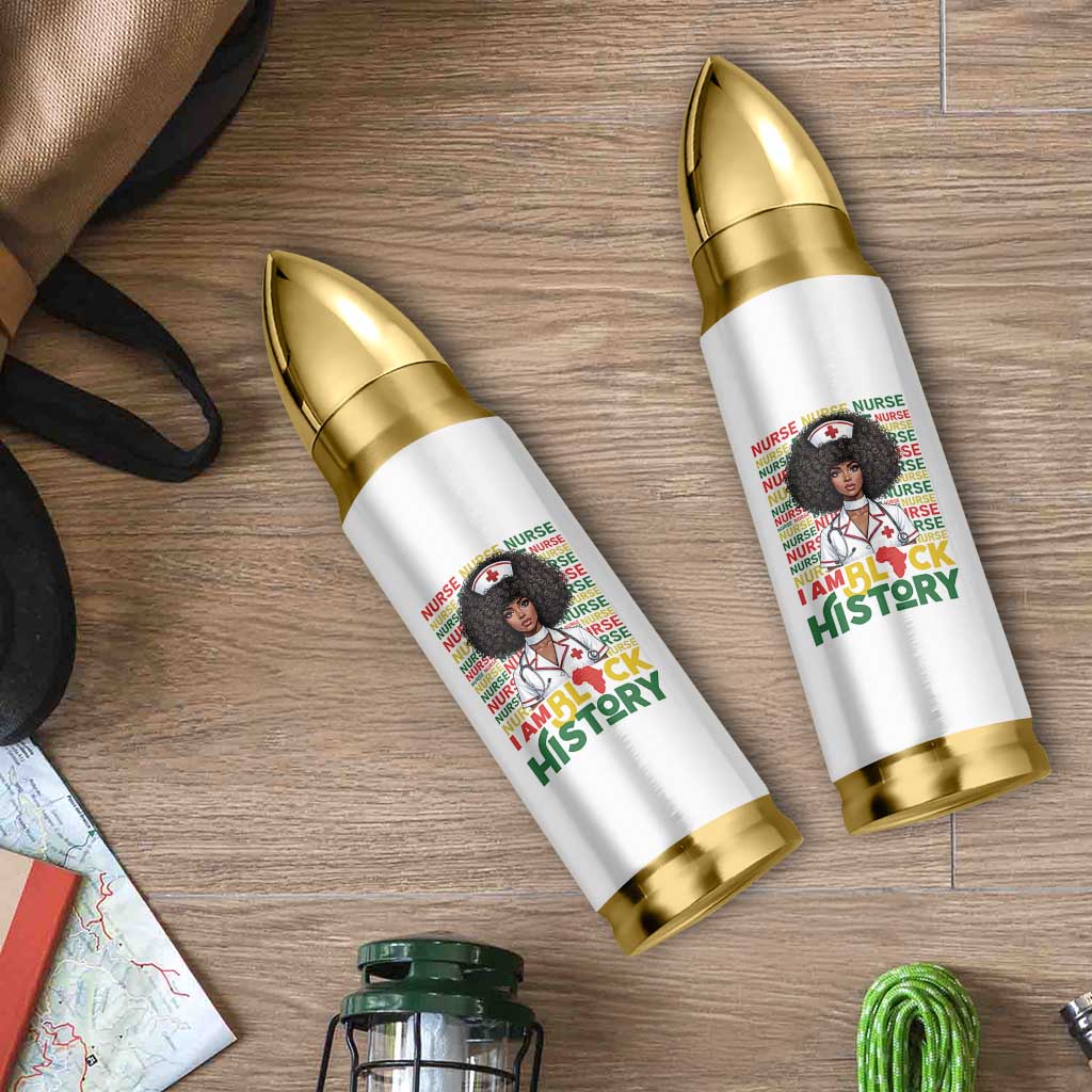 I Am Black History Bullet Tumbler Black History Month Nurse Gift - Wonder Print Shop