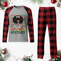 I Am Black History Plaid Pajama Set Black History Month Nurse Gift - Wonder Print Shop