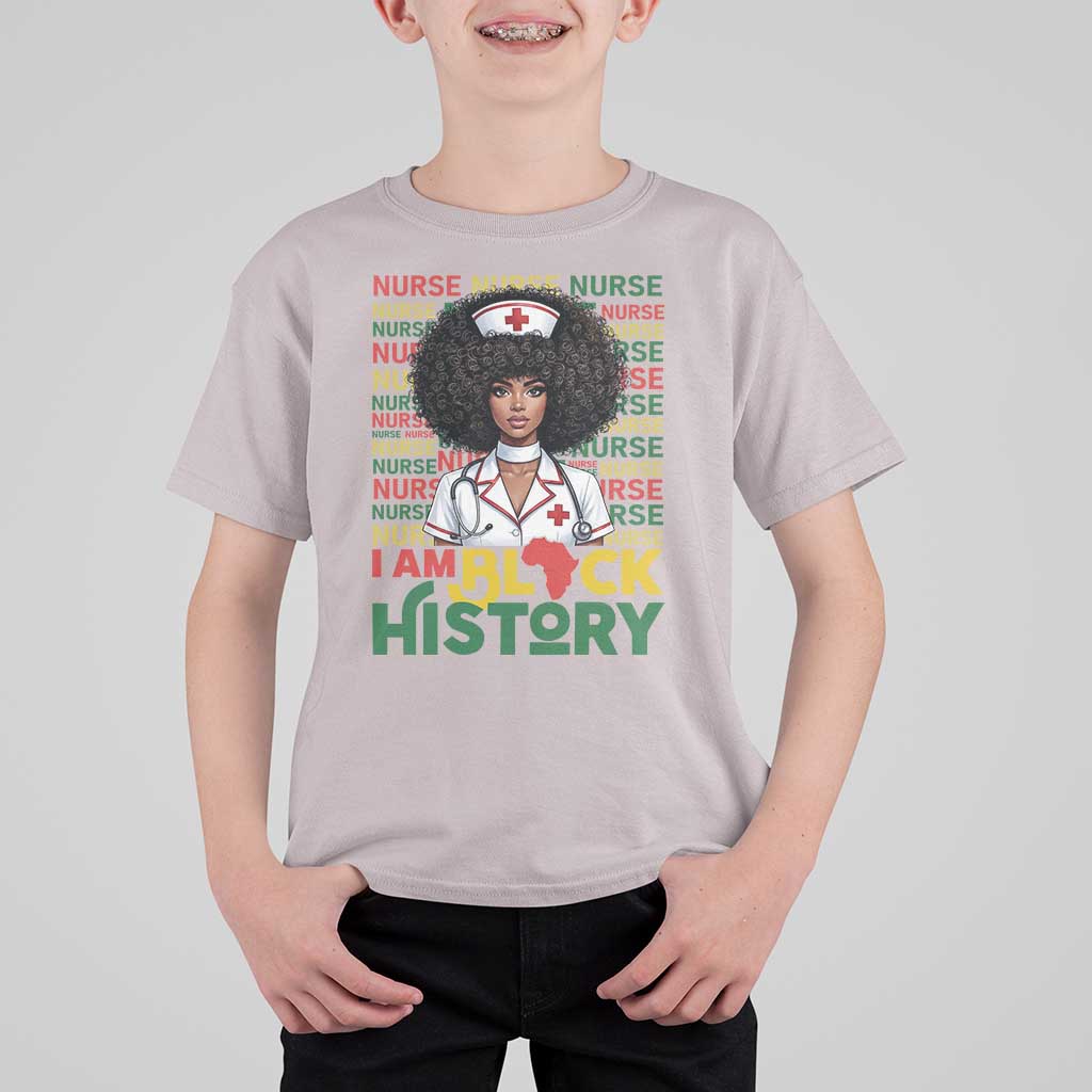 I Am Black History T Shirt For Kid Black History Month Nurse Gift - Wonder Print Shop