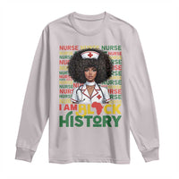 I Am Black History Long Sleeve Shirt Black History Month Nurse Gift - Wonder Print Shop