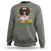 I Am Black History Sweatshirt Black History Month Nurse Gift - Wonder Print Shop