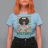 I Am Black History T Shirt For Women Black History Month Nurse Gift - Wonder Print Shop