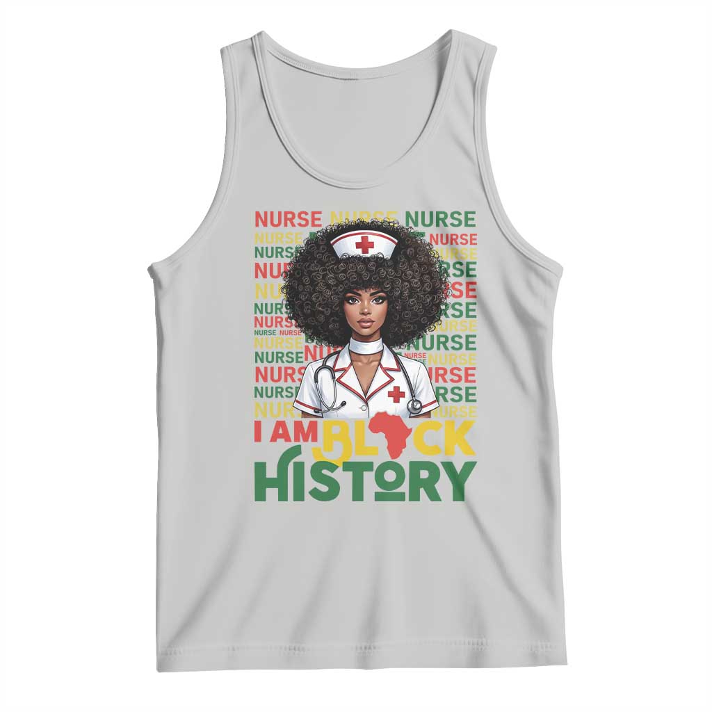 I Am Black History Tank Top Black History Month Nurse Gift - Wonder Print Shop
