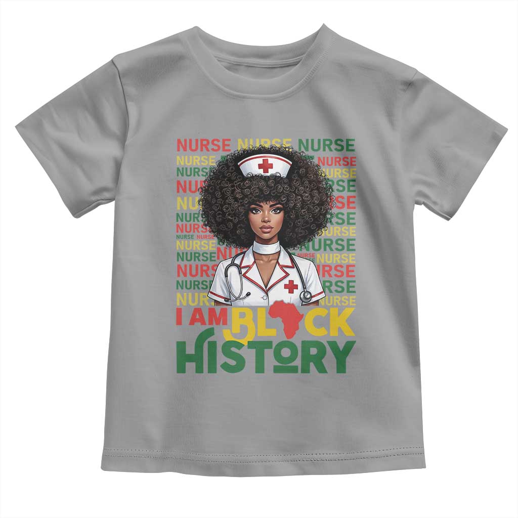 I Am Black History Toddler T Shirt Black History Month Nurse Gift - Wonder Print Shop