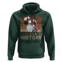 Proud Black Nurse Hoodie I Am Black History - Wonder Print Shop