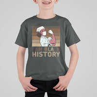 Proud Black Nurse T Shirt For Kid I Am Black History - Wonder Print Shop