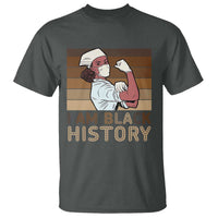 Proud Black Nurse T Shirt I Am Black History - Wonder Print Shop