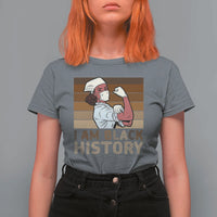 Proud Black Nurse T Shirt For Women I Am Black History - Wonder Print Shop