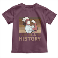 Proud Black Nurse Toddler T Shirt I Am Black History - Wonder Print Shop