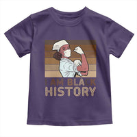 Proud Black Nurse Toddler T Shirt I Am Black History - Wonder Print Shop