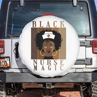 Black Nurse Magic Spare Tire Cover Black History Month Nurse Gift - Wonder Print Shop