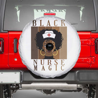 Black Nurse Magic Spare Tire Cover Black History Month Nurse Gift - Wonder Print Shop
