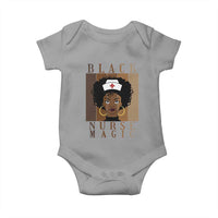 Black Nurse Magic Baby Onesie Black History Month Nurse Gift - Wonder Print Shop