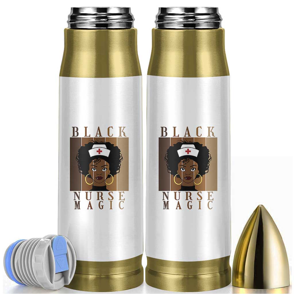 Black Nurse Magic Bullet Tumbler Black History Month Nurse Gift - Wonder Print Shop