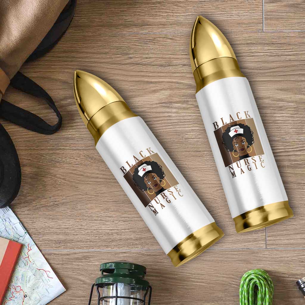 Black Nurse Magic Bullet Tumbler Black History Month Nurse Gift - Wonder Print Shop