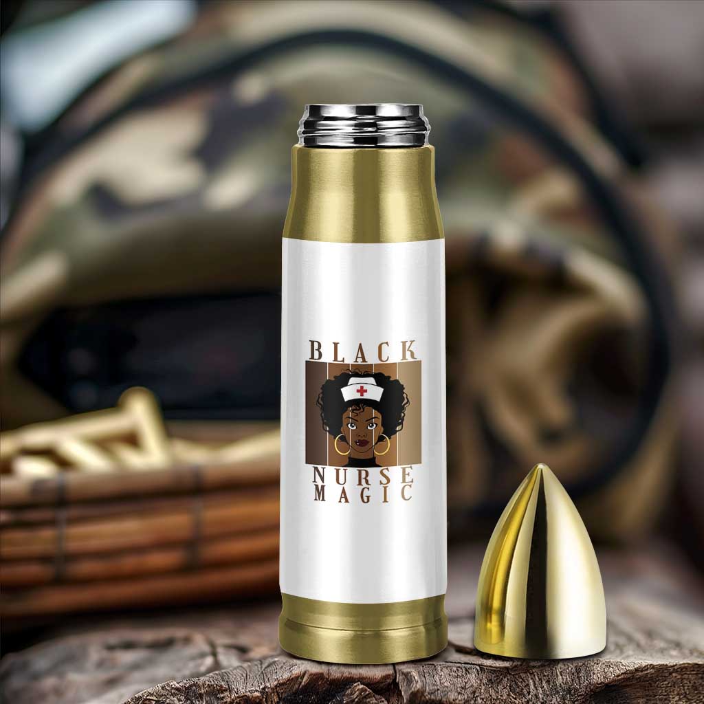 Black Nurse Magic Bullet Tumbler Black History Month Nurse Gift - Wonder Print Shop