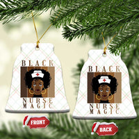 Black Nurse Magic Ceramic Ornament Black History Month Nurse Gift - Wonder Print Shop