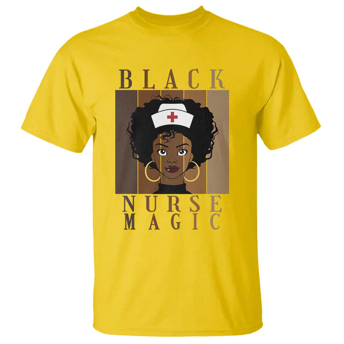 Black Nurse Magic T Shirt Black History Month Nurse Gift - Wonder Print Shop