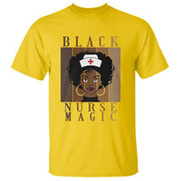 Black Nurse Magic T Shirt Black History Month Nurse Gift - Wonder Print Shop