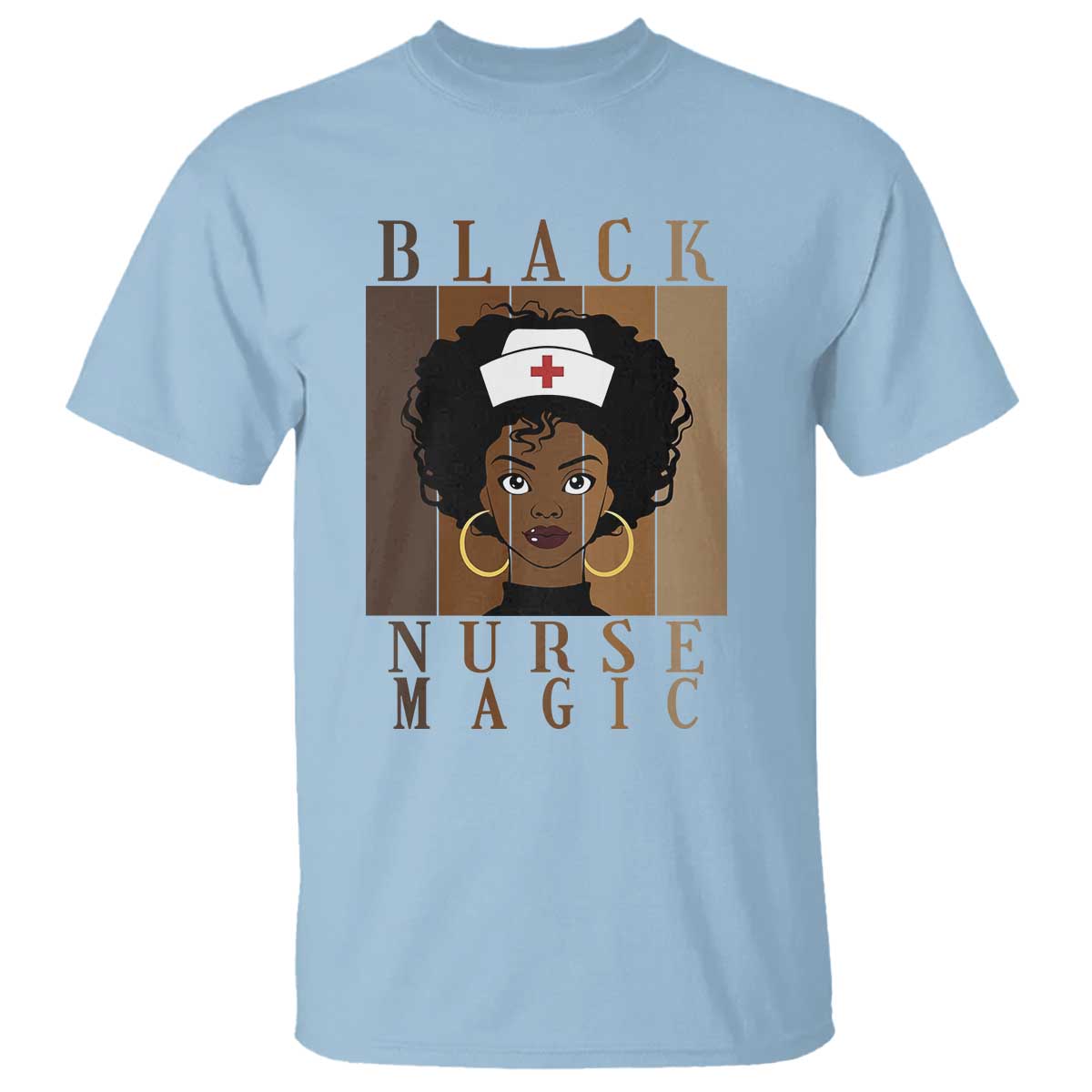 Black Nurse Magic T Shirt Black History Month Nurse Gift - Wonder Print Shop