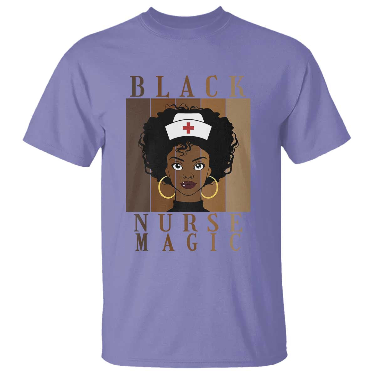 Black Nurse Magic T Shirt Black History Month Nurse Gift - Wonder Print Shop