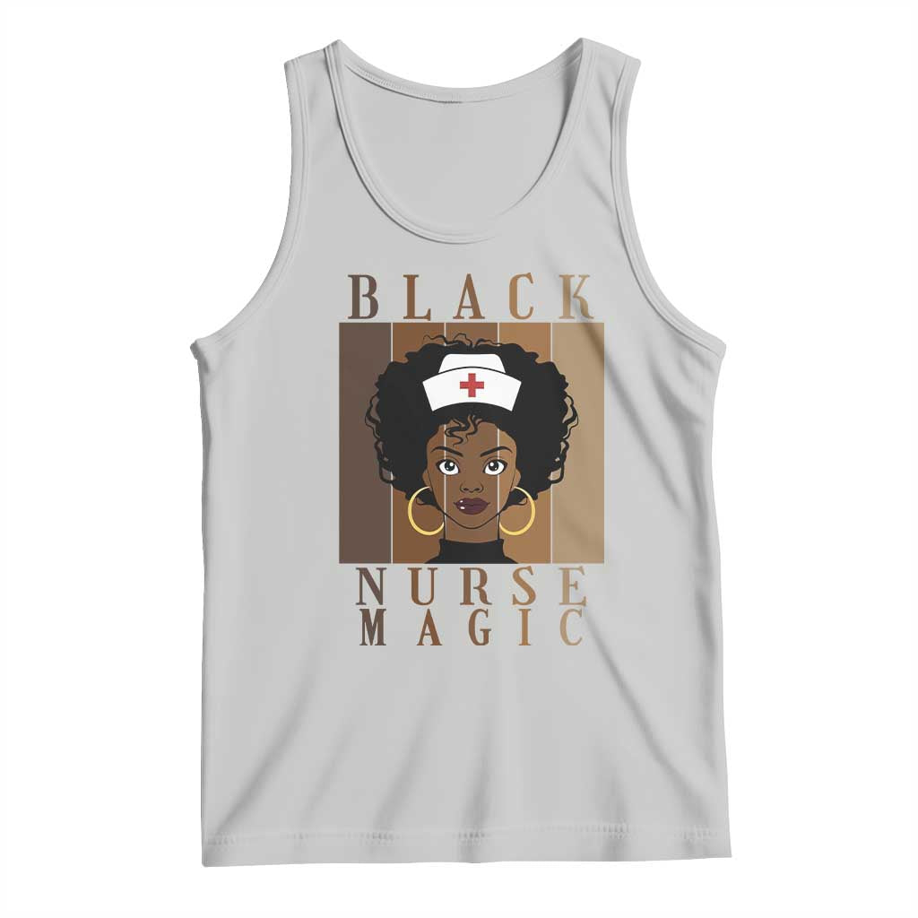 Black Nurse Magic Tank Top Black History Month Nurse Gift - Wonder Print Shop