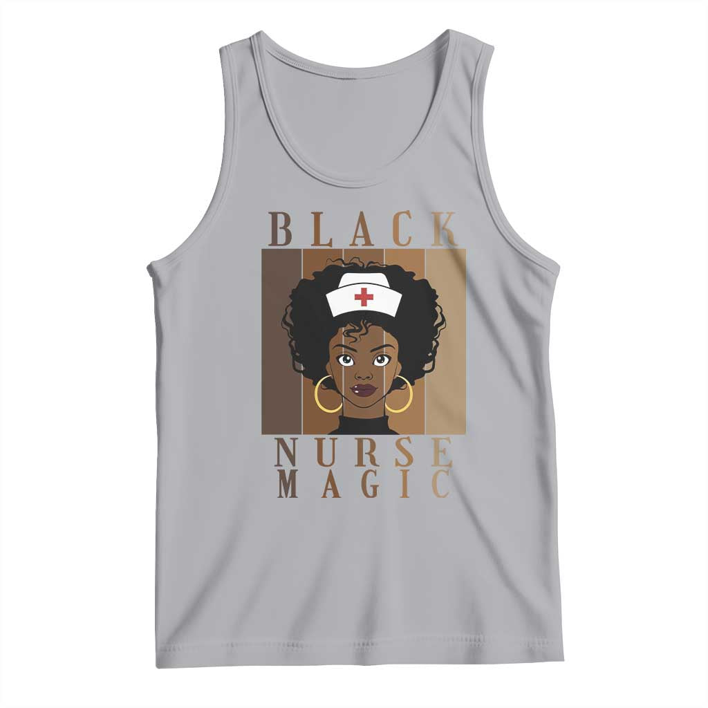 Black Nurse Magic Tank Top Black History Month Nurse Gift - Wonder Print Shop