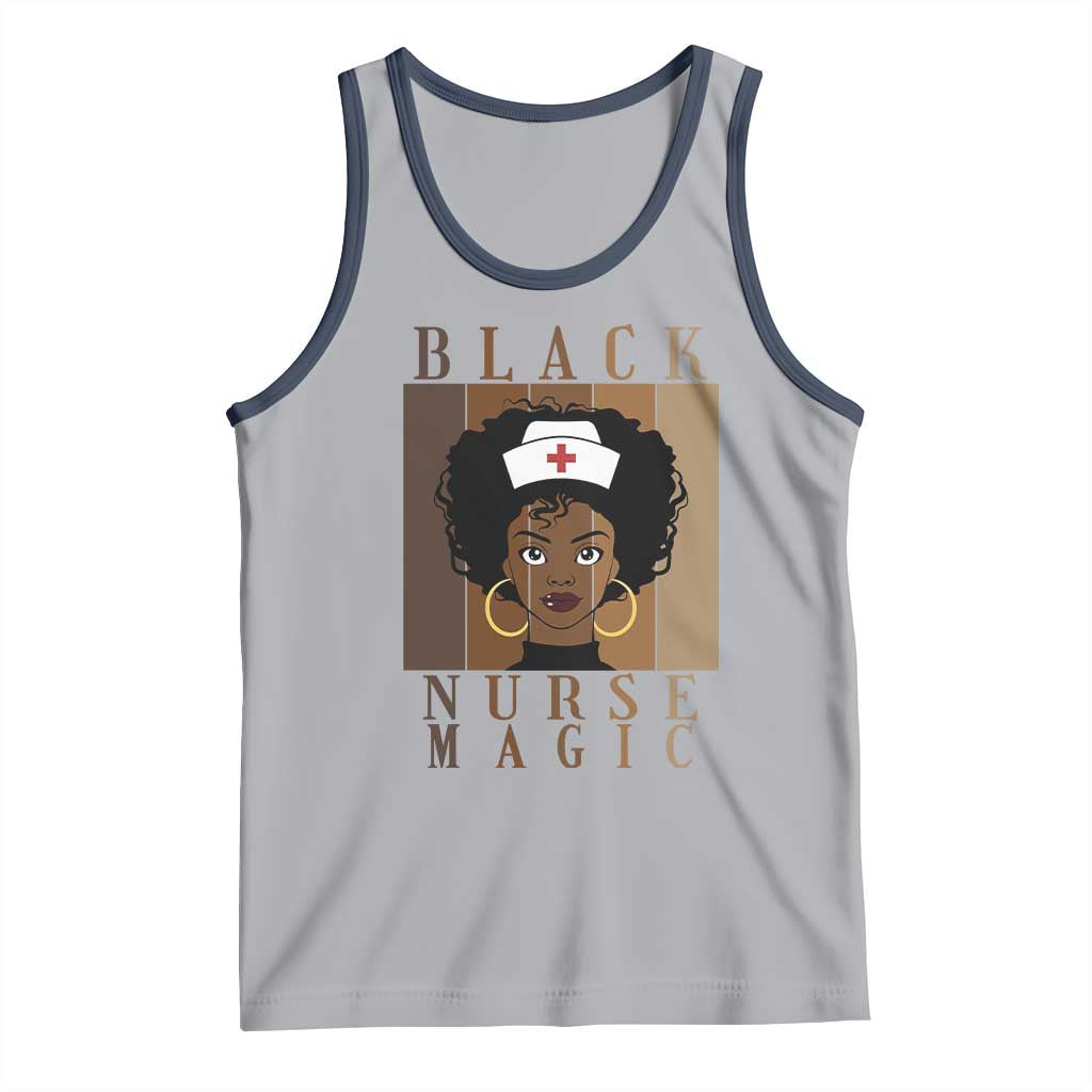 Black Nurse Magic Tank Top Black History Month Nurse Gift - Wonder Print Shop