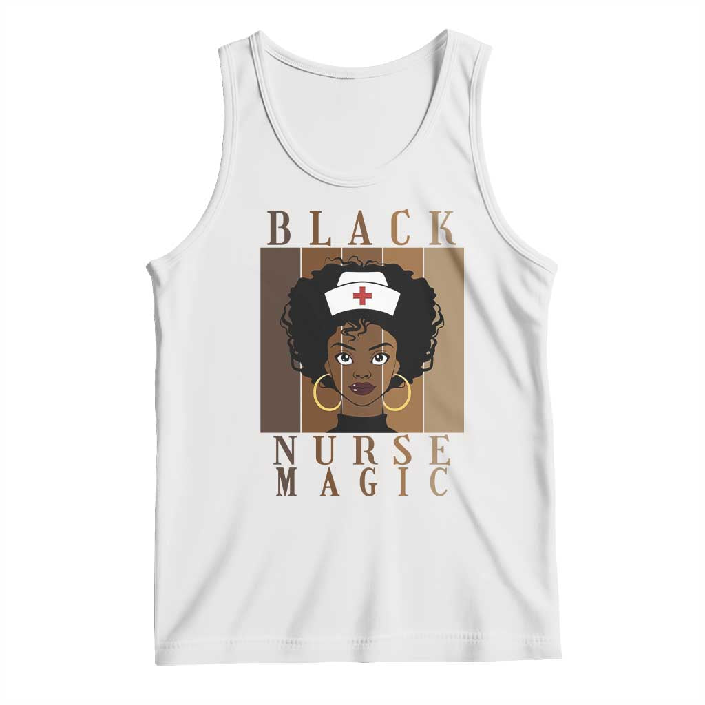 Black Nurse Magic Tank Top Black History Month Nurse Gift - Wonder Print Shop